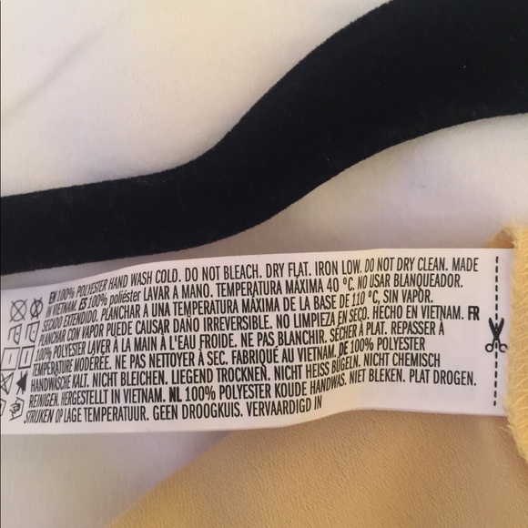 Forever 21 shift yellow dress Sz. L. Sleeveless - Picture 5 of 6